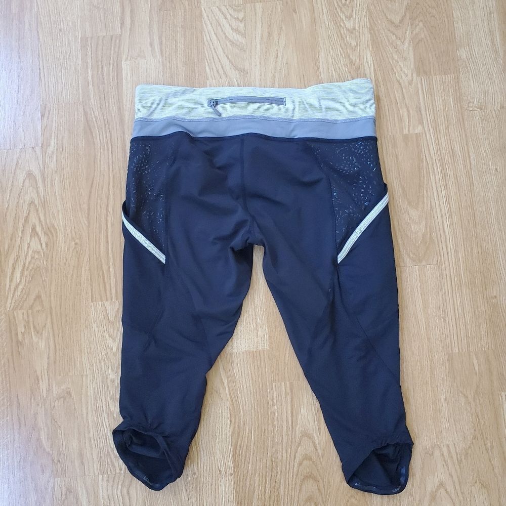 Lululemon Run A Marathon Cropped Leggings sz 8 - Picture 6 of 13